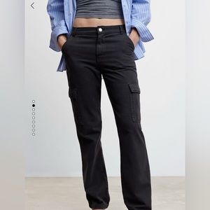 MANGO Pocket Cargo Jeans